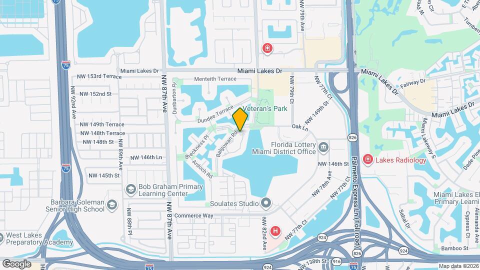 14827 Balgowan Rd Map and Location Details