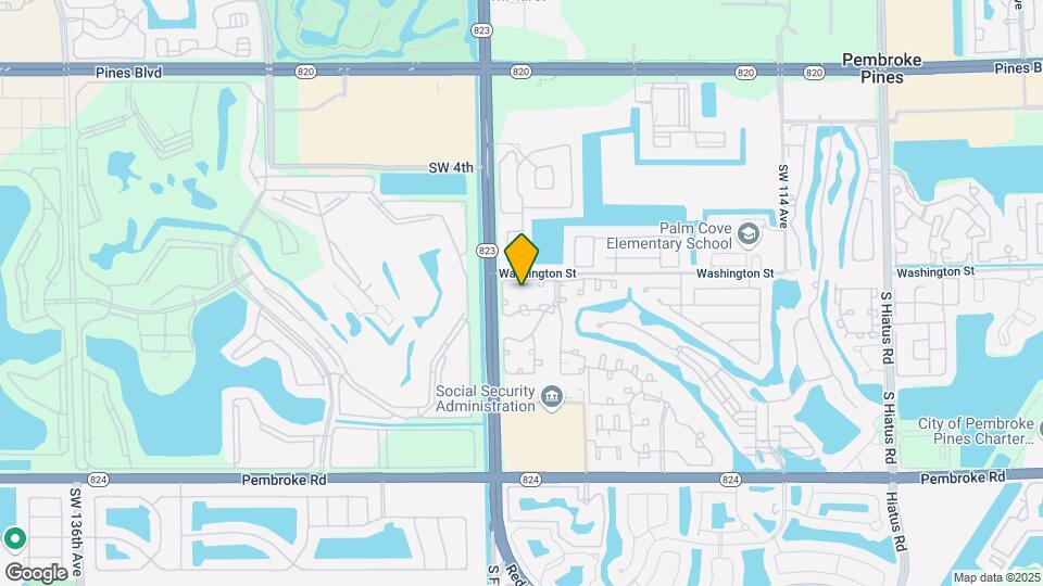 The Avant at Pembroke Pines Apartments Map and Location Details