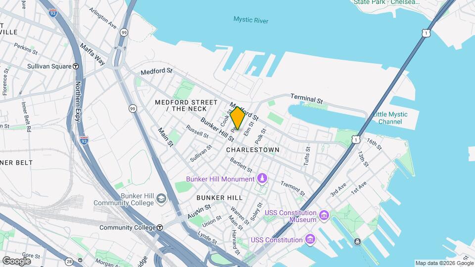 16 Mystic St Map and Location Details