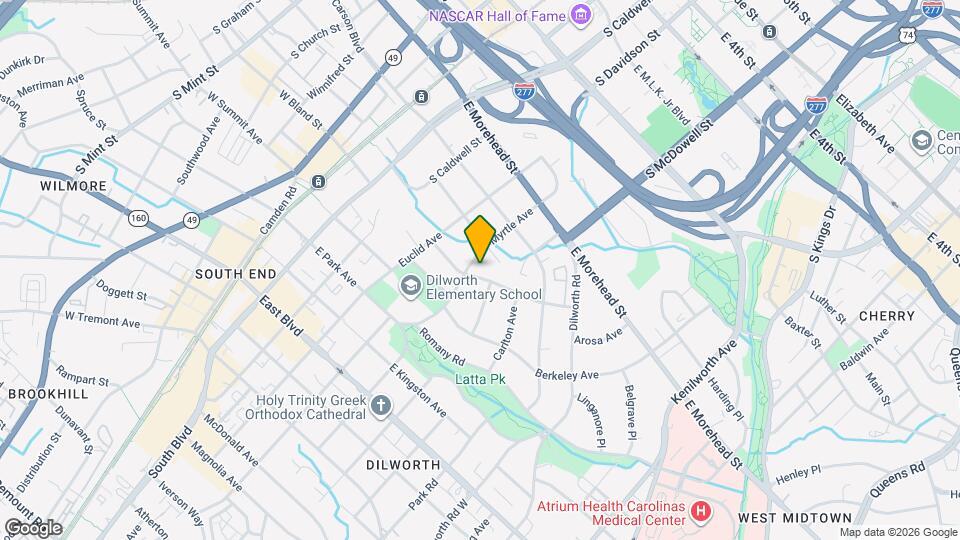 711 Mt Vernon Ave Map and Location Details