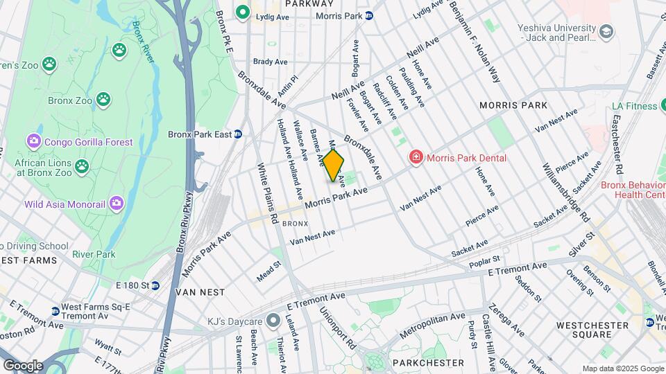 1810 Barnes Ave Map and Location Details