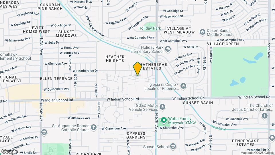 4227 N 68th Dr Map and Location Details
