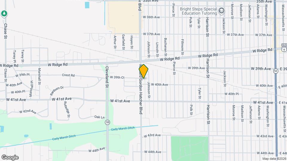 3985 Grant St Map and Location Details