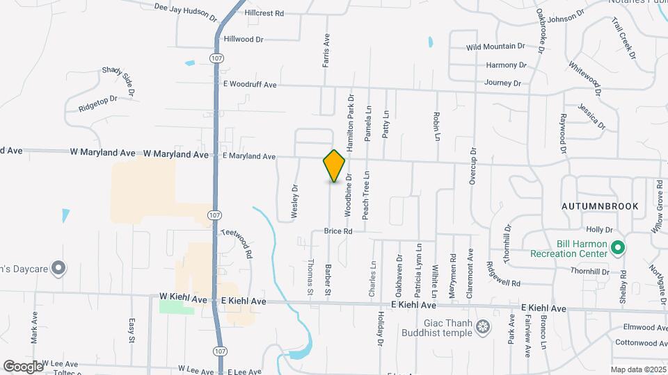 9020 Barber St Map and Location Details