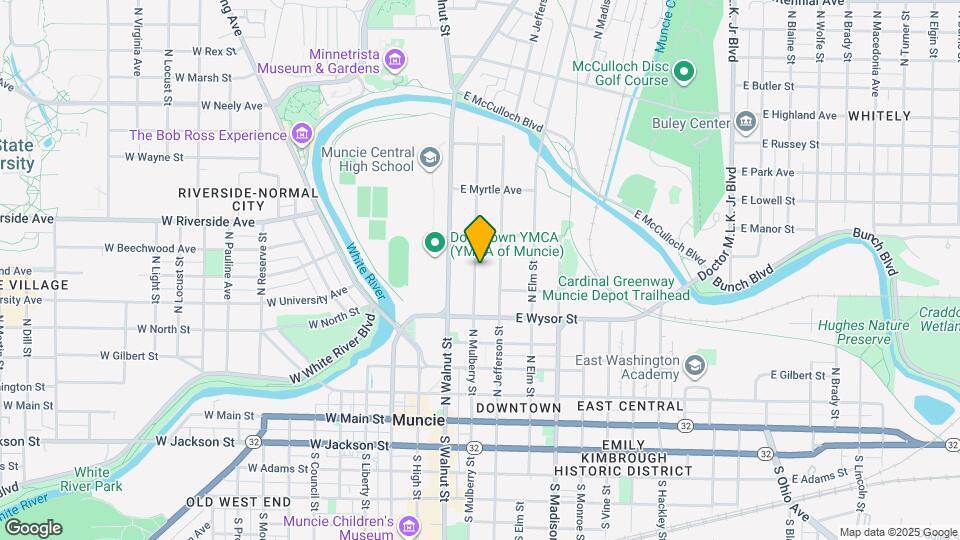 622 N Mulberry St Map and Location Details