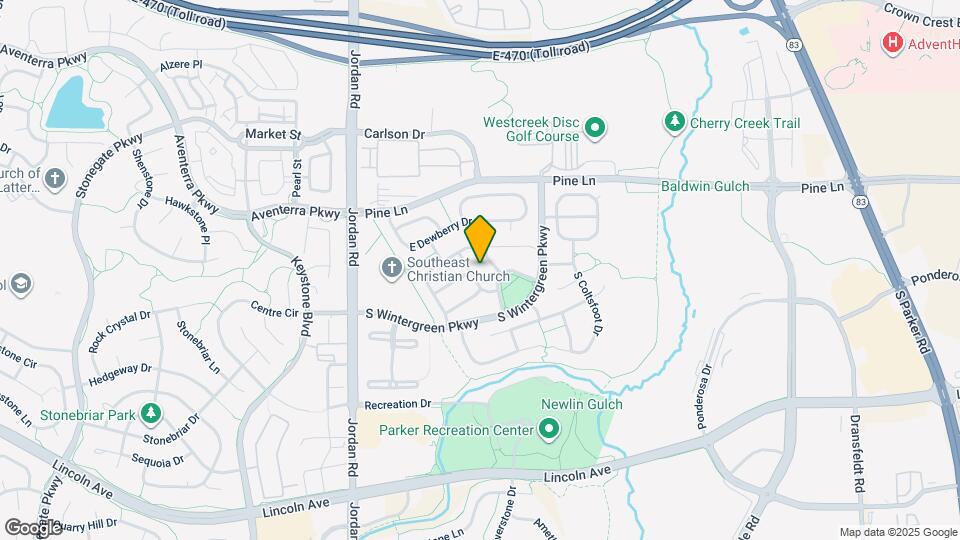 9482 S Alyssum Way Map and Location Details