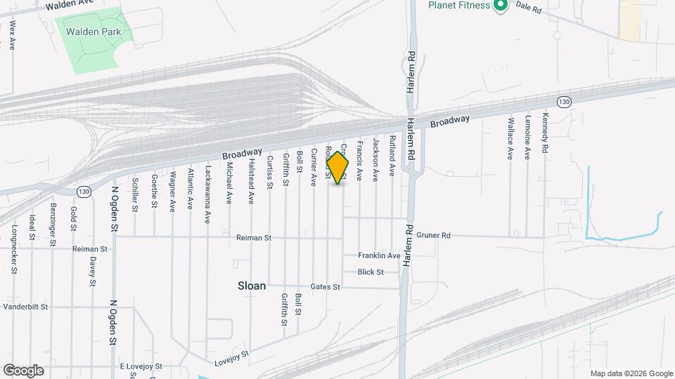 200 Crocker St, Unit Upper Map and Location Details