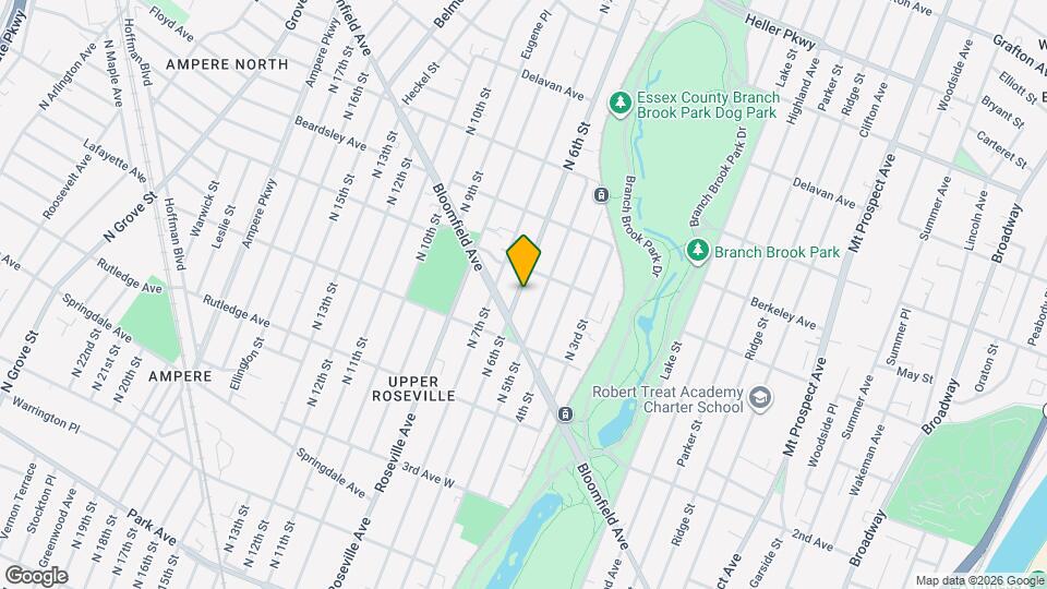 587 N 6th St Mapa y Detalles de la Ubicación