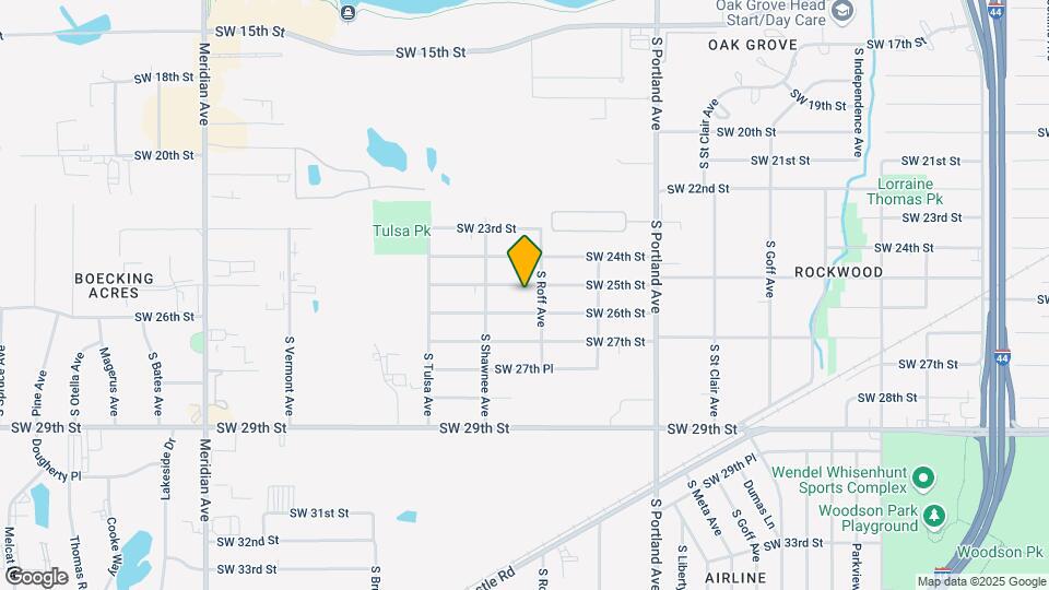 3912 SW 25th St Map and Location Details