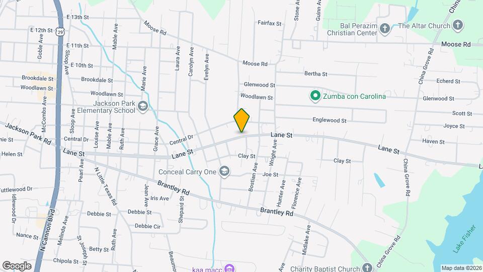 1855 Lane St- Map and Location Details