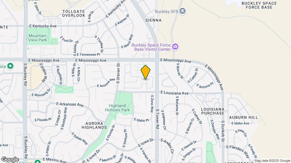 1243 S Zeno Way, Unit C Map and Location Details