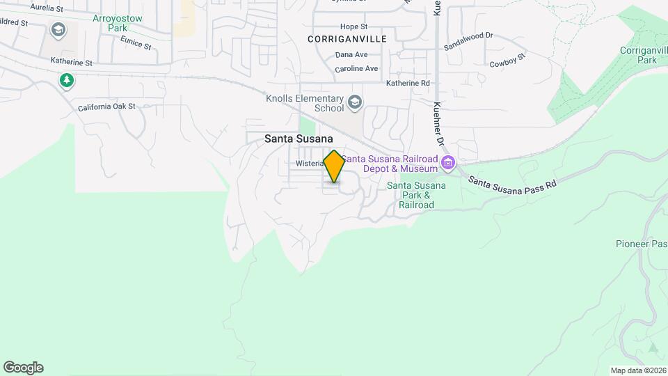 6274 Junipero St Map and Location Details