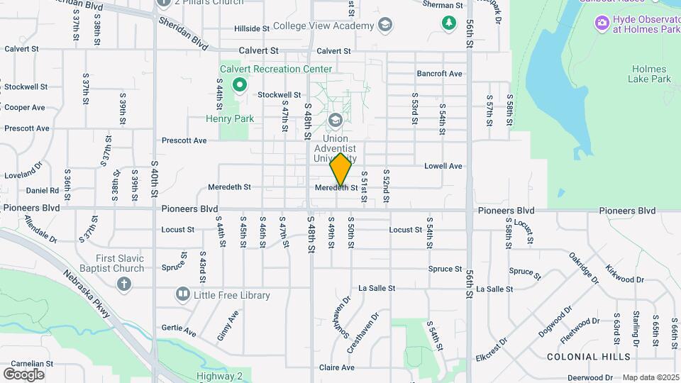 4204 S 49th St Map and Location Details