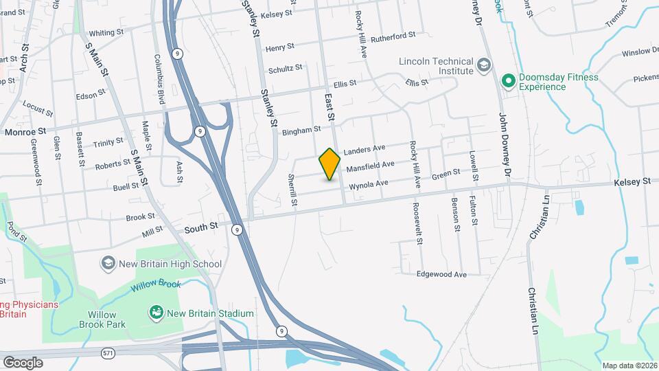 66 Wynola Ave Map and Location Details