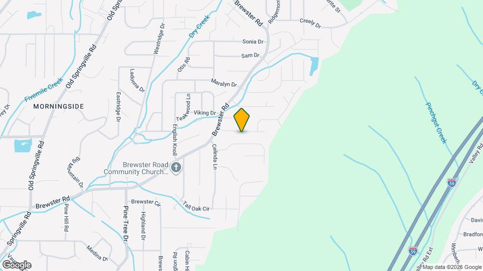 1733 Molly Dr Map and Location Details