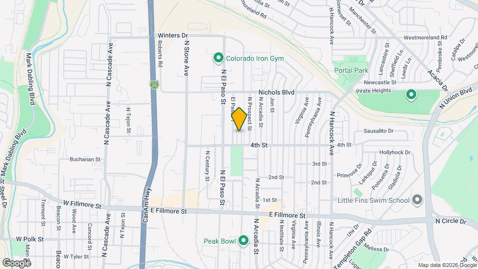 720 4th St Map and Location Details