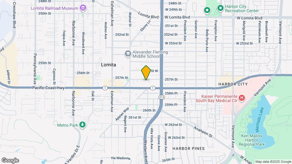 1806 257th St Map and Location Details