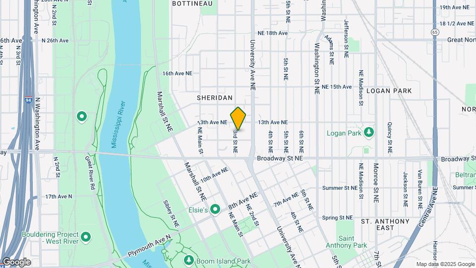 1205 3rd St NE Map and Location Details