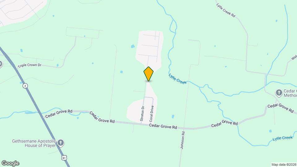 1114 Stratus Dr Map and Location Details