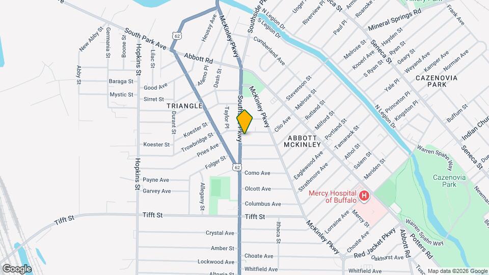 111 Southside Pkwy Map and Location Details