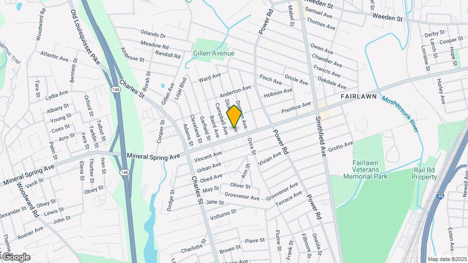 10 Dickinson Ave, Unit 1st Floor Map and Location Details