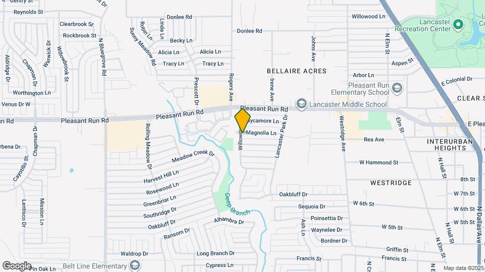 950 Magnolia Ln Map and Location Details