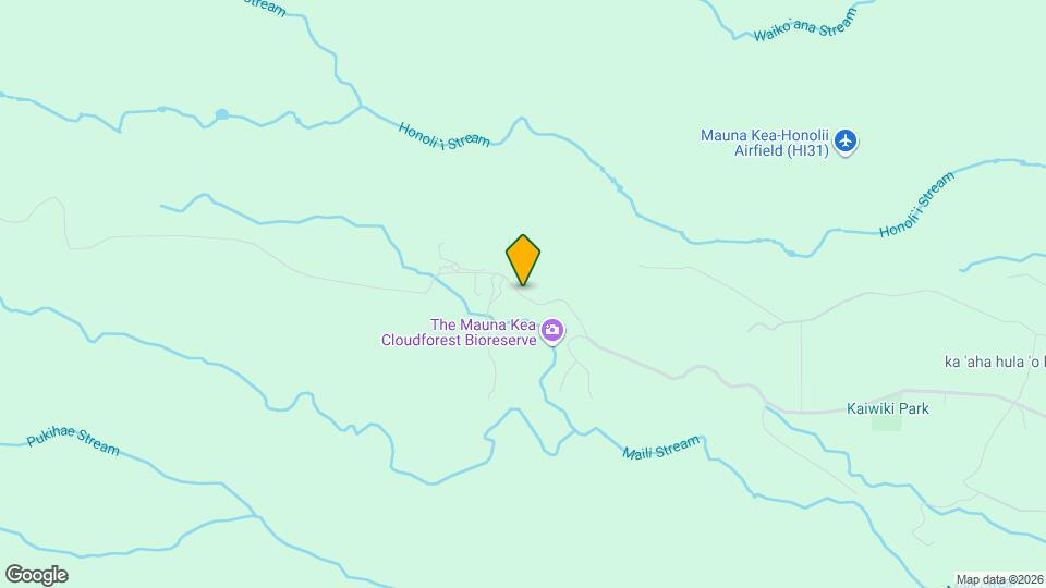 2900 Kaiwiki Rd Map and Location Details