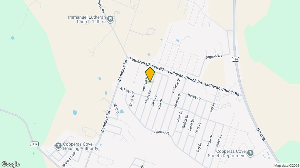 2415 Merle Dr Mapa y Detalles de la Ubicación