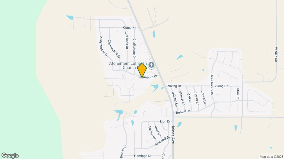 717 Auburn Dr Map and Location Details