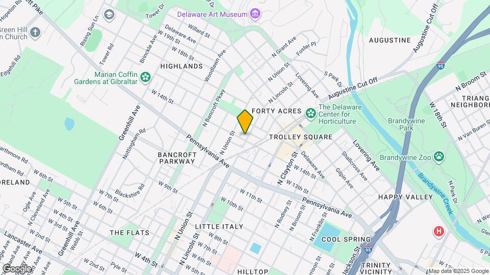 1401 N Lincoln St Map and Location Details