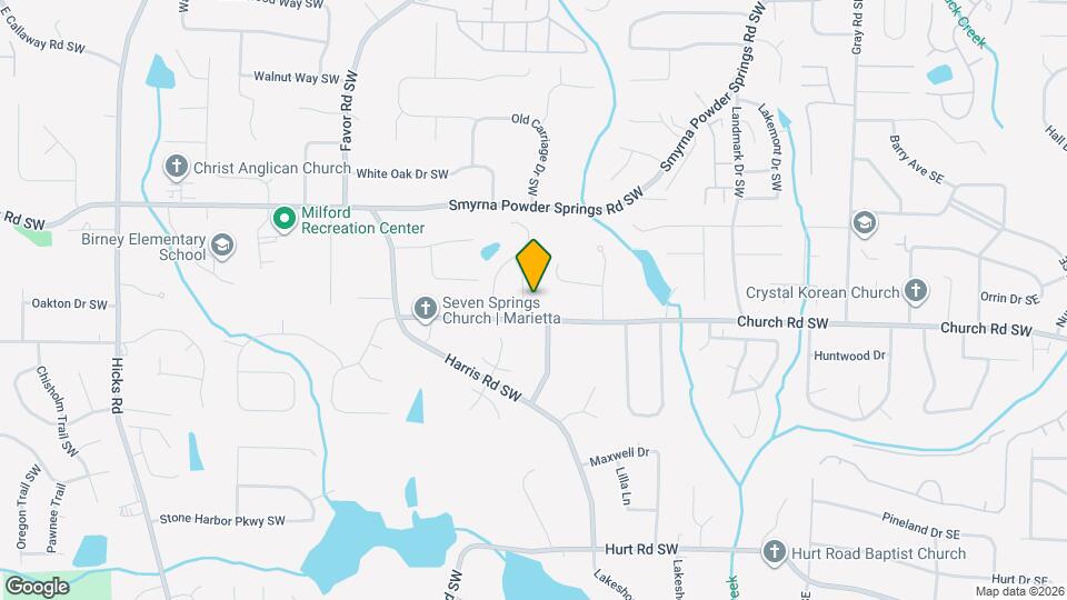 4029 Saddlebrook Creek Dr Mapa y Detalles de la Ubicación