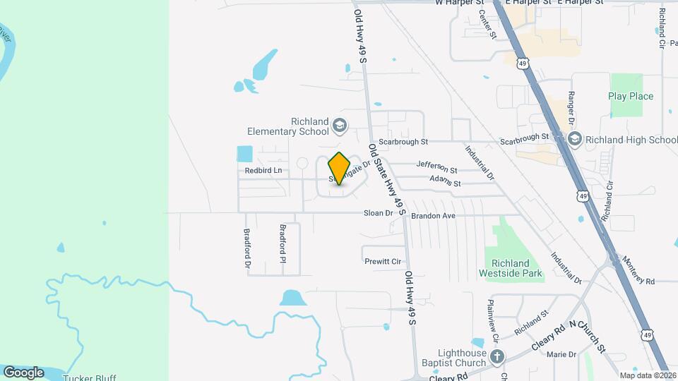 103 Wedgewood Cr Map and Location Details