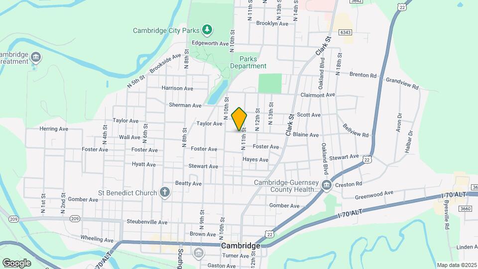 1026 Blaine Ave Map and Location Details