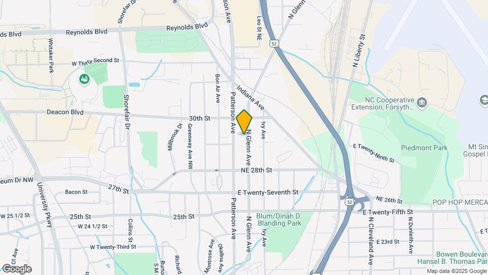 2910 N Glenn Ave Mapa y Detalles de la Ubicación