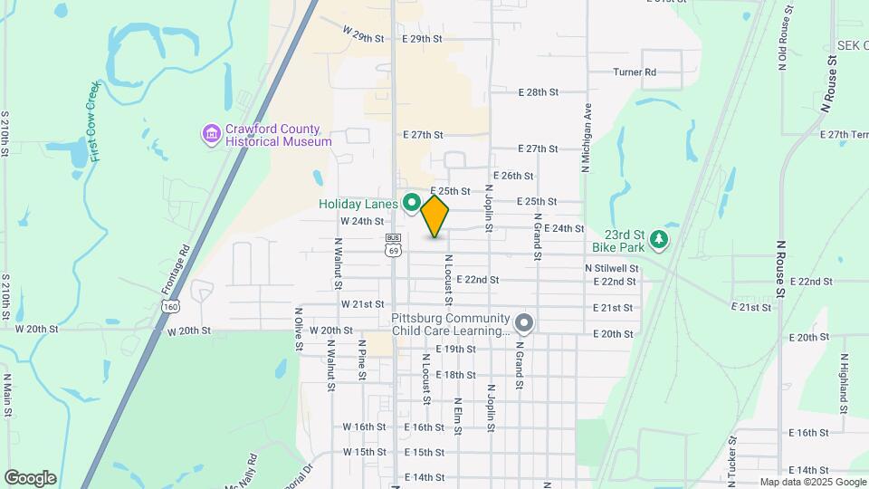 117 E 23rd St Map and Location Details