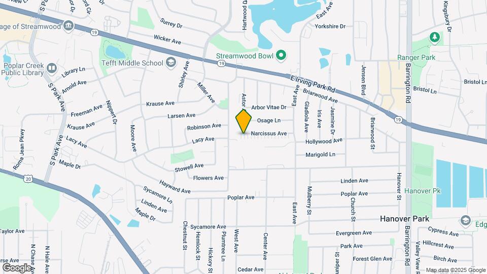 2151 Narcissus Ave Map and Location Details
