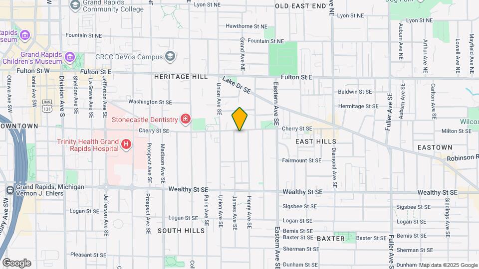 642 Cherry St SE Map and Location Details