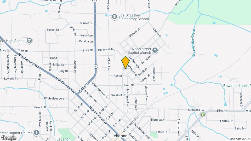 Vernon Heights and Madison Manor Map and Location Details