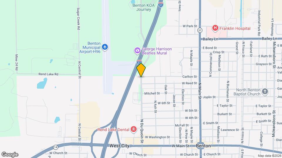 810 N Du Quoin St Map and Location Details