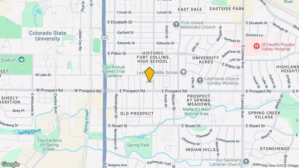 1521 Whedbee St Map and Location Details