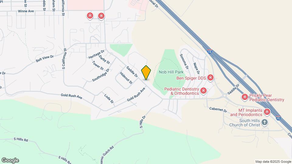 1013 Saddle Dr Map and Location Details