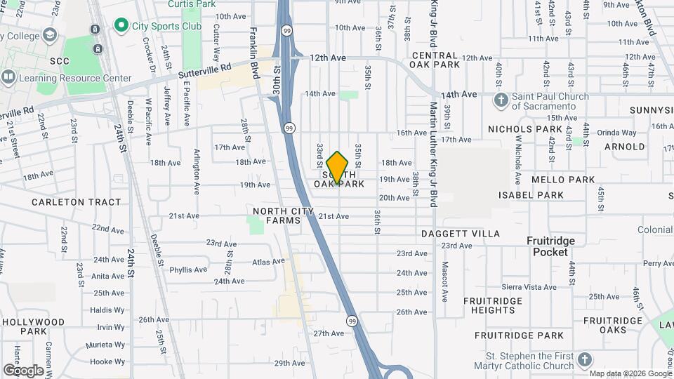 4408 34th St Map and Location Details
