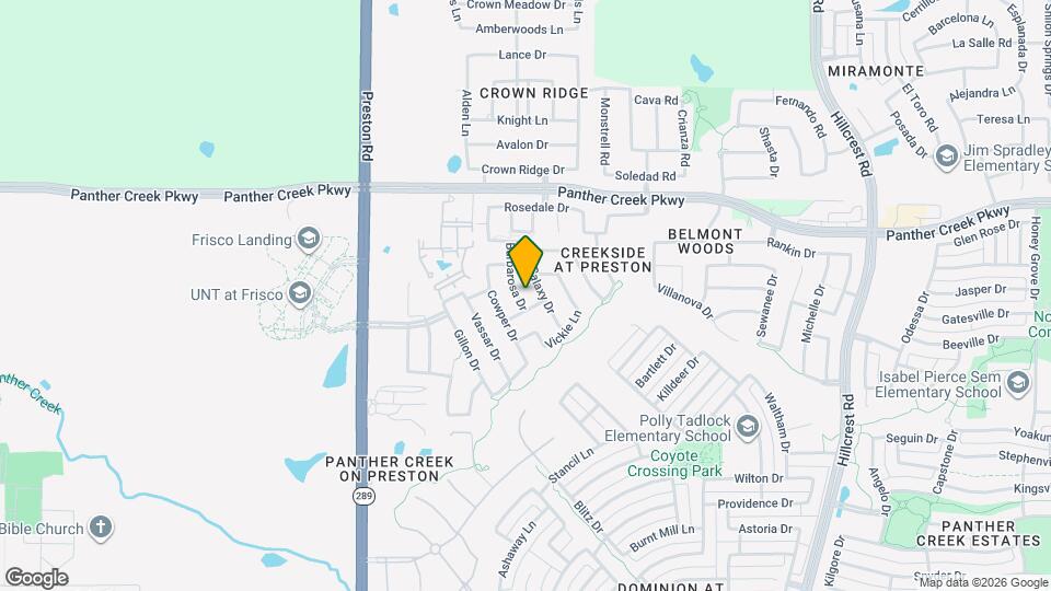 13042 Barbarosa Dr Map and Location Details