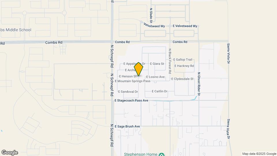 37061 N Sidewinder Dr Map and Location Details