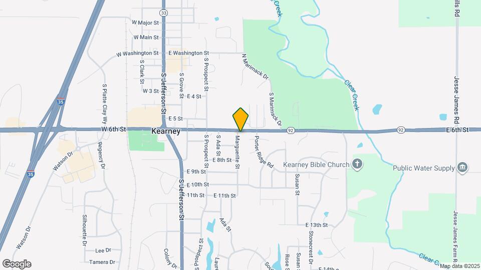 605 Marguerite St Mapa y Detalles de la Ubicación