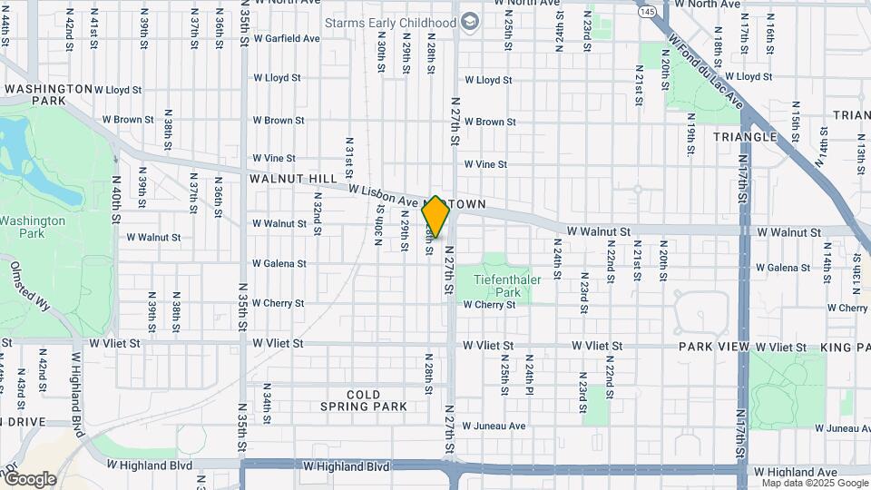 1626 N 28th St, Unit 1626 Map and Location Details