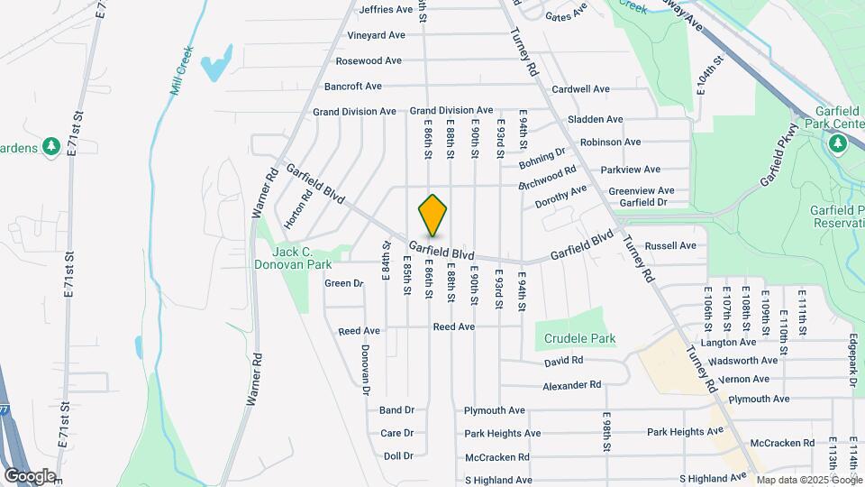 8601 Garfield Blvd Map and Location Details