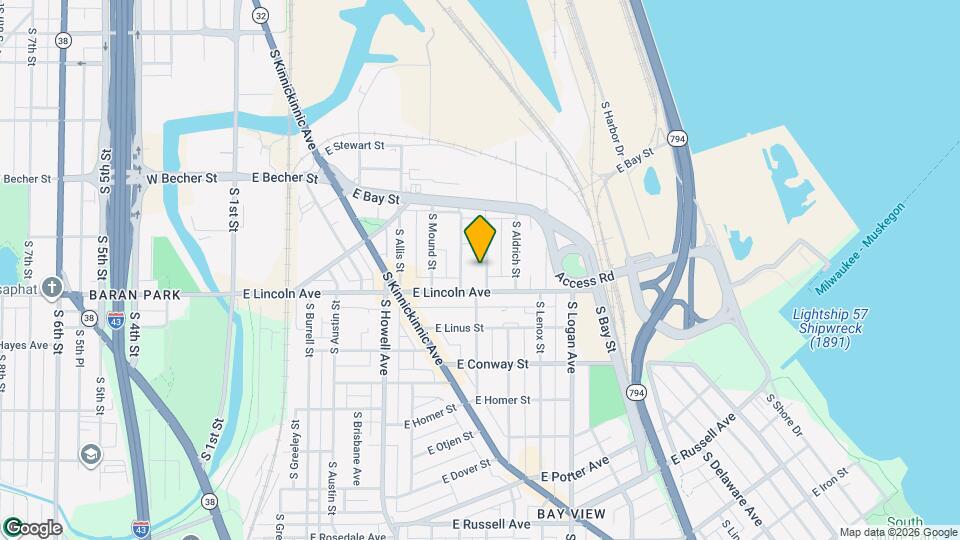 2249 S Woodward St, Unit 2249 Map and Location Details