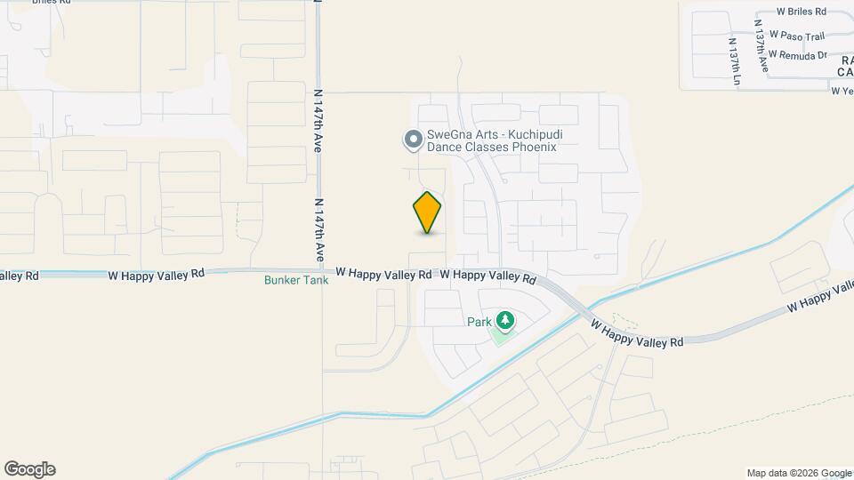 14465 W Hackamore Dr. Mapa y Detalles de la Ubicación