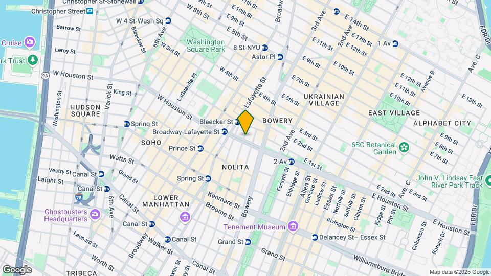302 Mott St Mapa y Detalles de la Ubicación